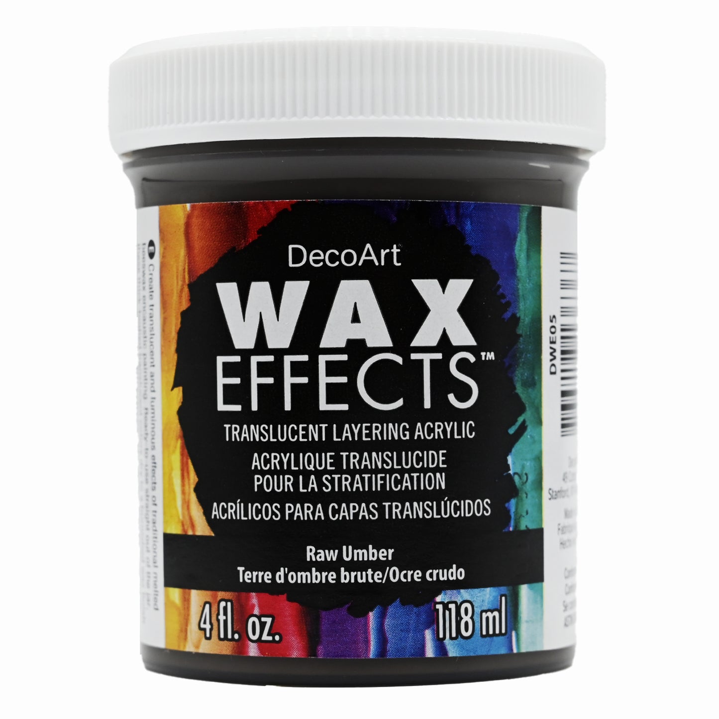 Deco Arts WAX EFFECTS ACRYLIC 4OZ RAW UMBER