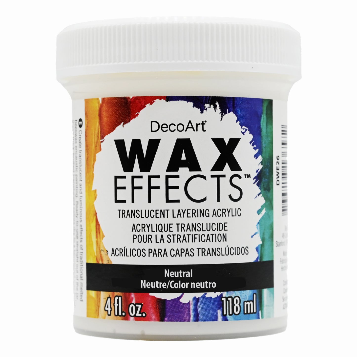 Deco Arts WAX EFFECTS ACRYLIC 4OZ NEUTRAL