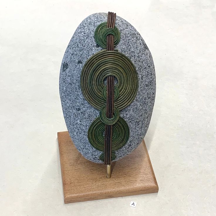 That's Wrap 8 x 5" leather bound Lake Superior Rock