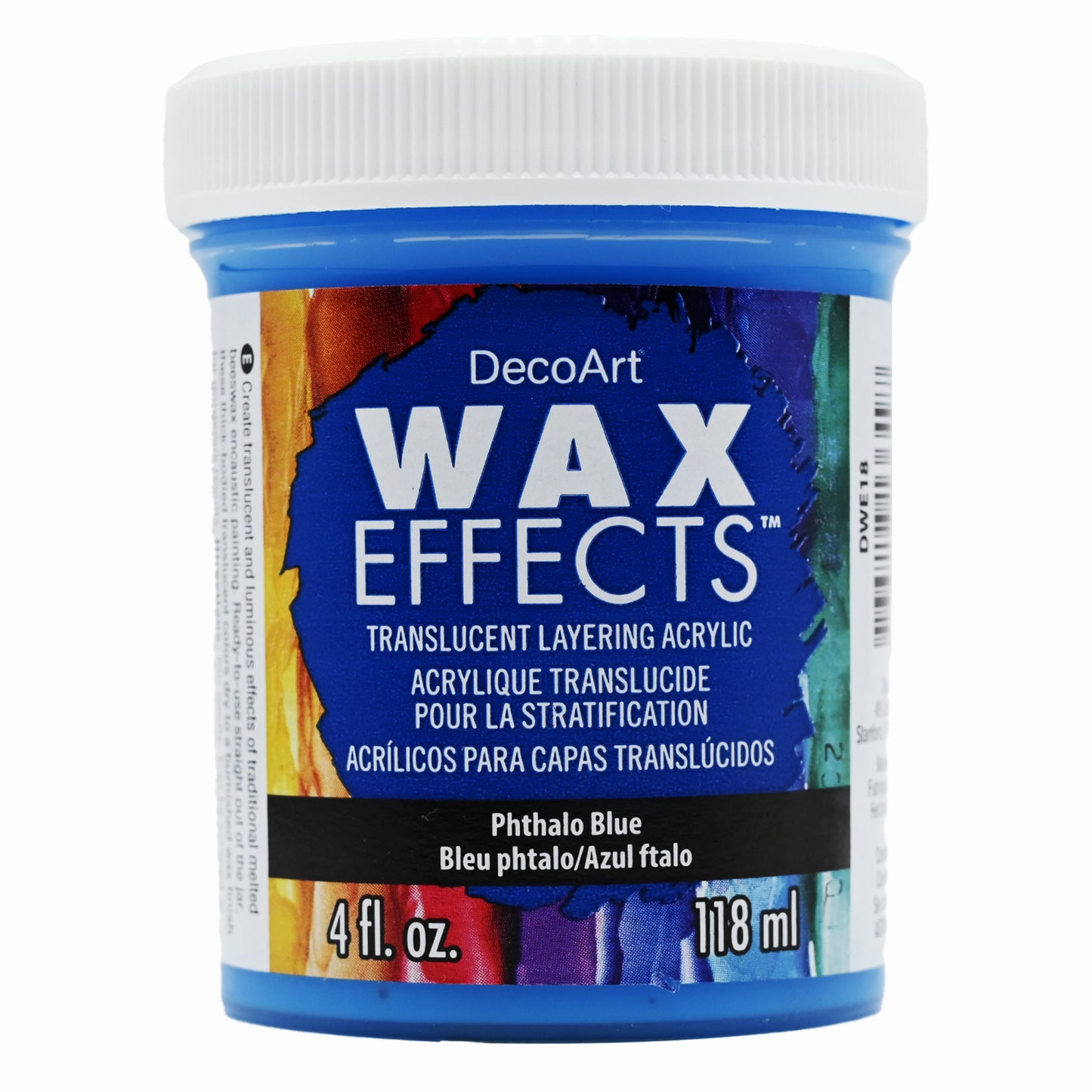 Deco Arts WAX EFFECTS ACRYLIC 4OZ PHTHALO BLUE