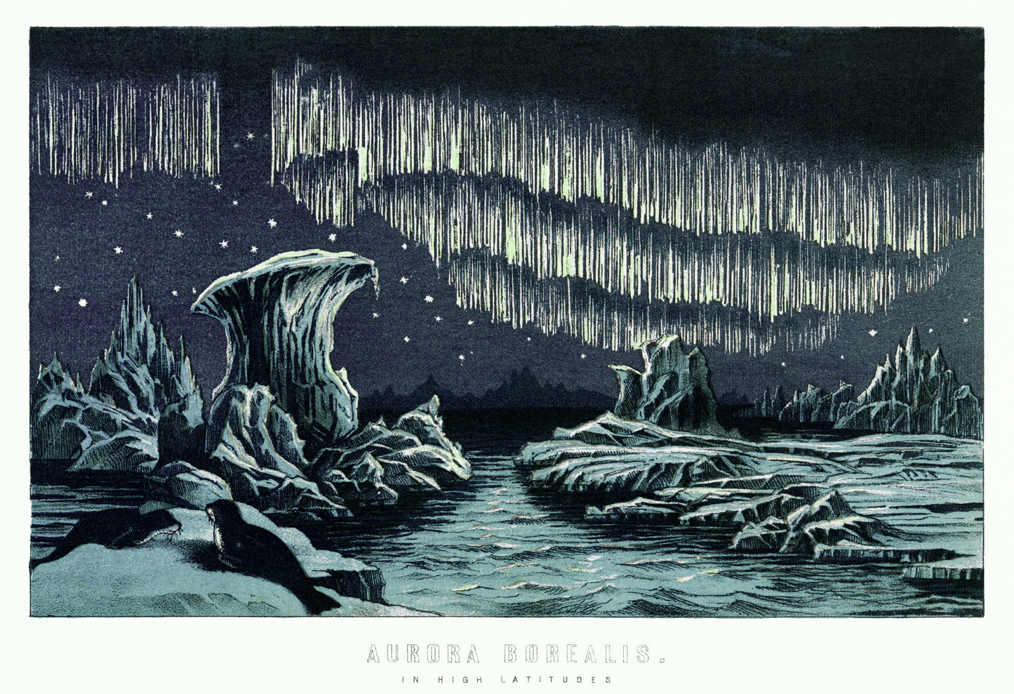 "Aurora" 13 x 19" Archival Poster on Artist Grade BFK Reeves Paper