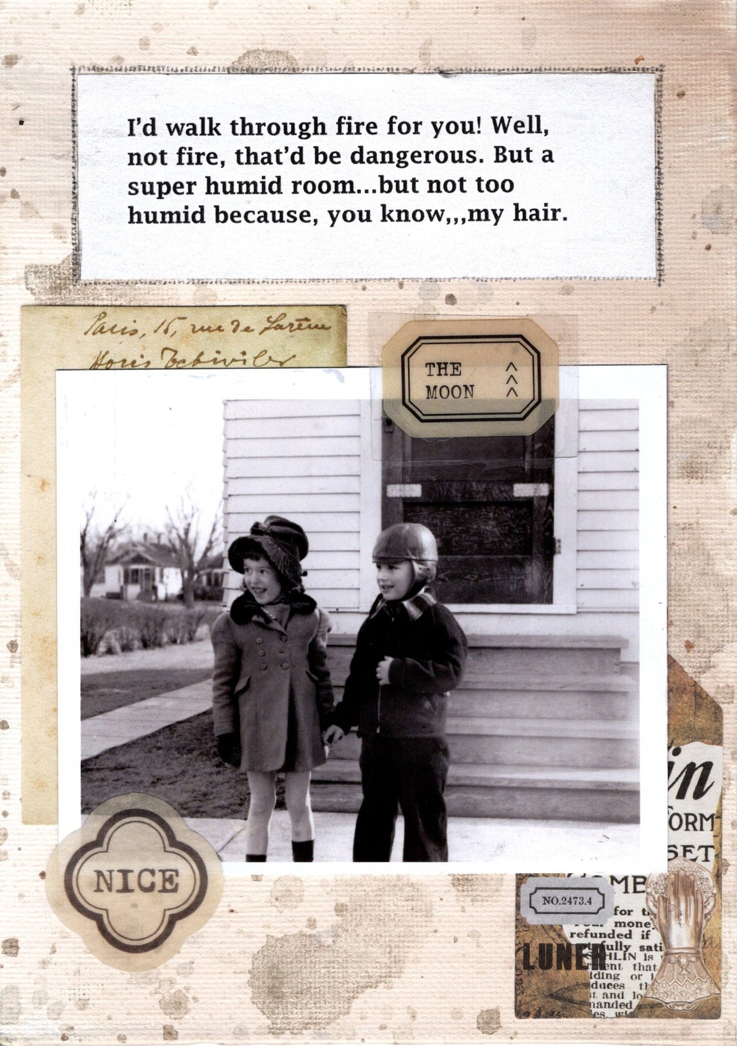 SA83 I'd walk through fire for you! Well, not fire, that's be dangerous. But a s