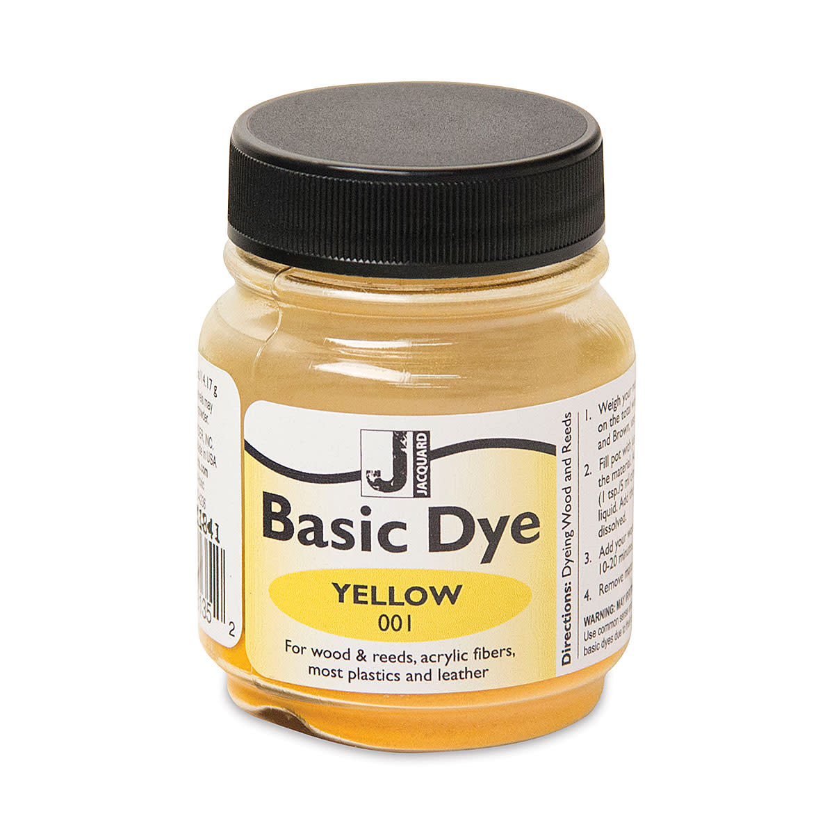Yellow Jacquard basic dye .05oz JAJBD1001