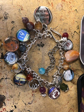 Load image into Gallery viewer, Charming Grand Marais Charm Bracelet by North &amp; found Creations