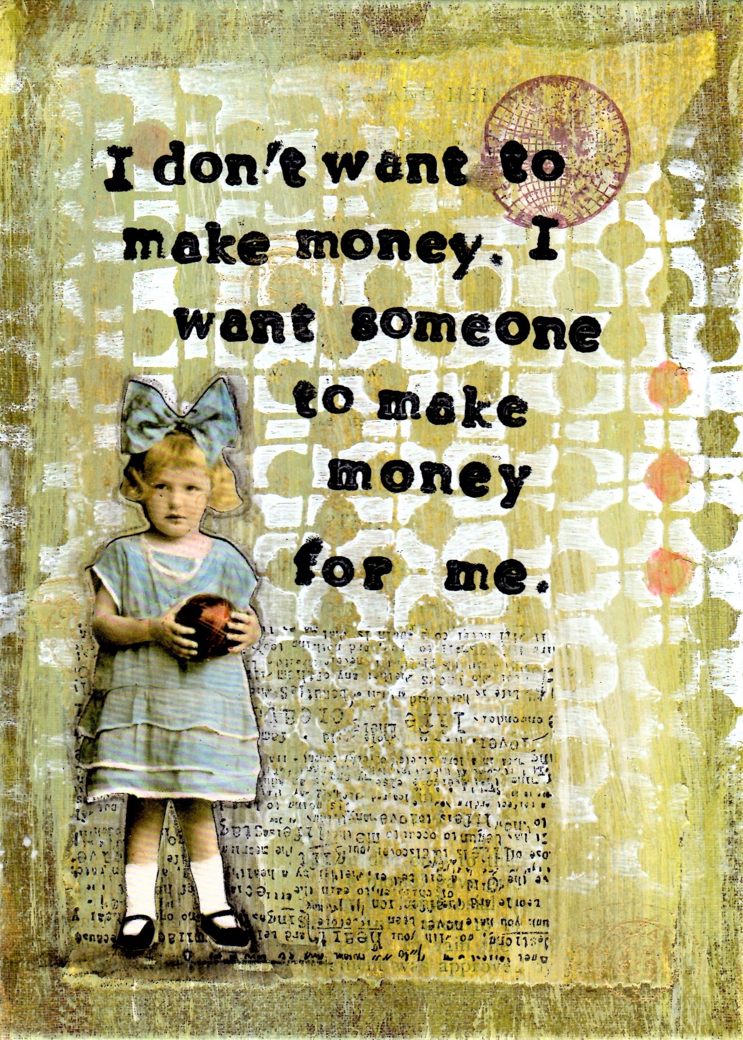 SN2 I don't want to make money I want someone to make money for me