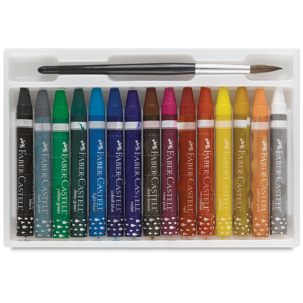 Watercolor Crayon Set,16 Pieces