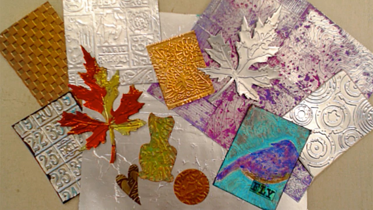 Stencils - Embossing - Metal Leaf Techniques