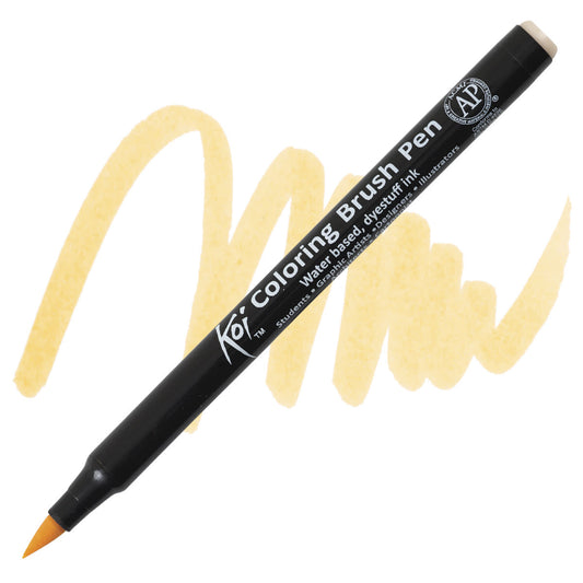 KOI COLORING BRUSH NAPLES YELLOW