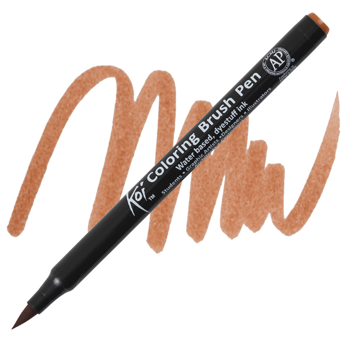 KOI COLORING BRUSH RAW SIENNA