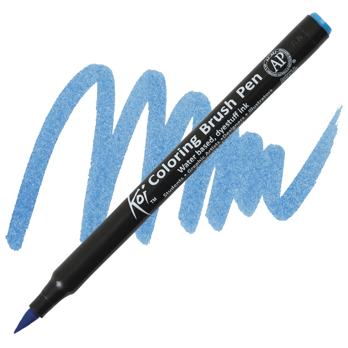 KOI COLORING BRUSH AQUA BLUE