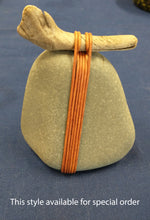 Load image into Gallery viewer, &quot;That&#39;s a Wrap&quot; Leather Wrapped Rocks - small